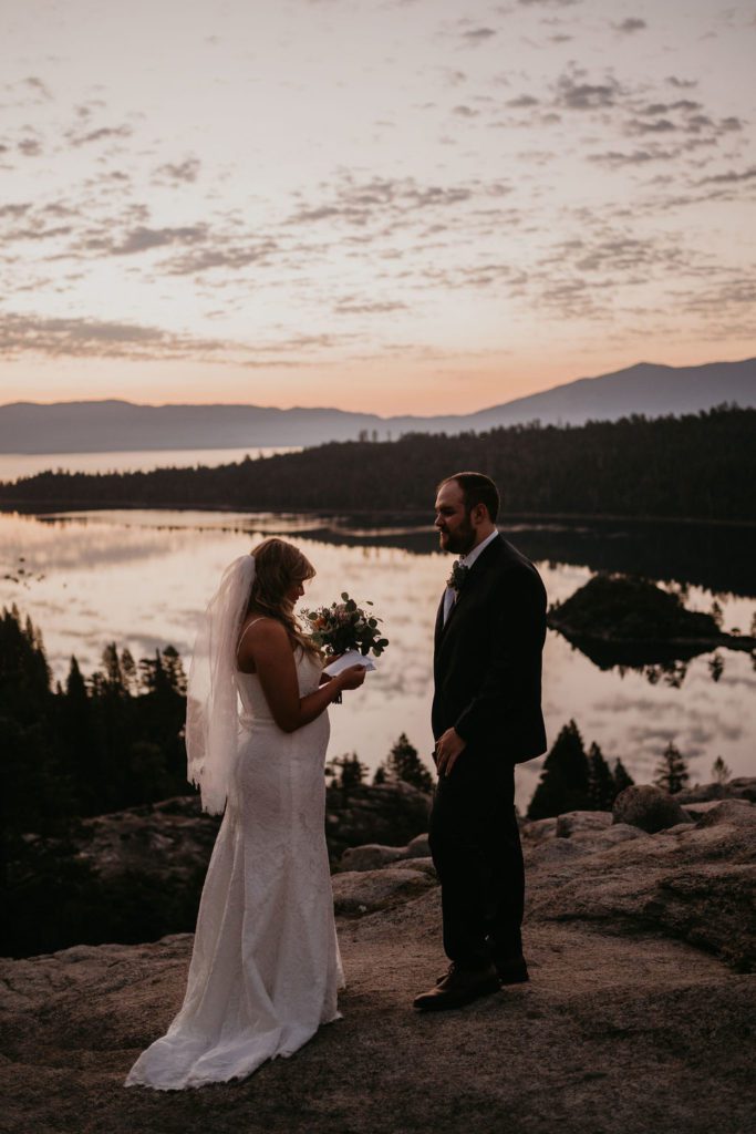 Affordable Elopement Photography in Lake Tahoe 