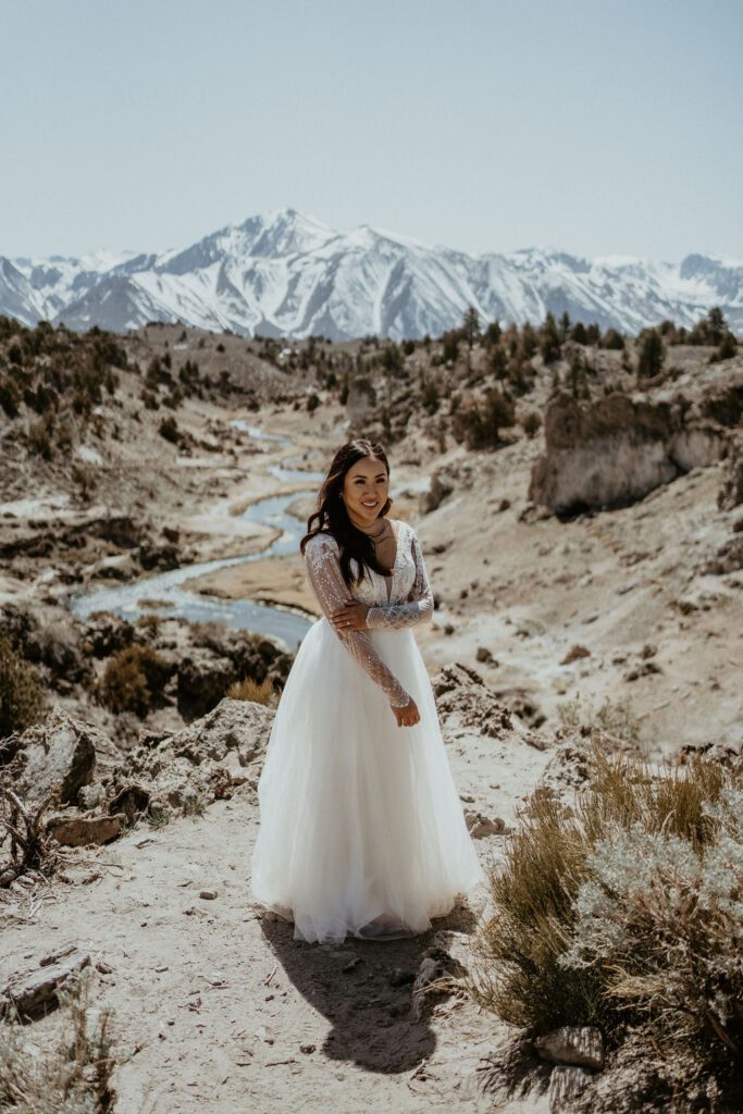 Unique Adventurous Bridal Photos
